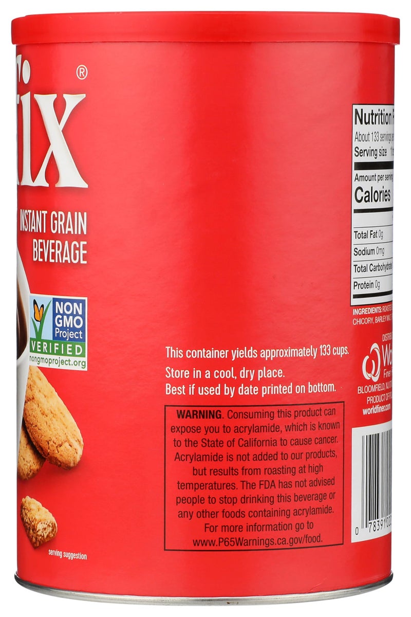 Cafix All Natural Instant Coffee Substitute & Alternative, 7.05oz (Pack of 1) - Image 5